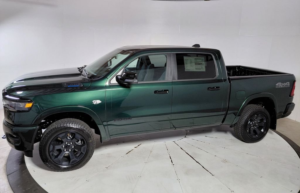 New 2026 Serrano-Green Metallic Exterior Paint RAM Big Horn/Lone Star image 4