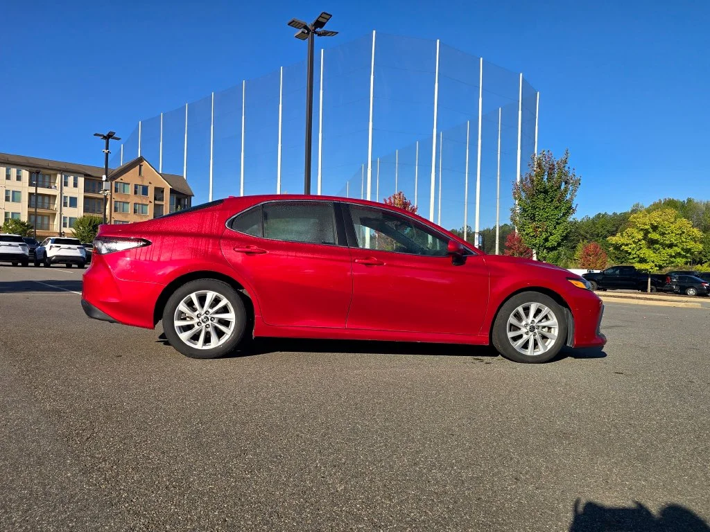 Used 2023 Red Toyota LE image 4