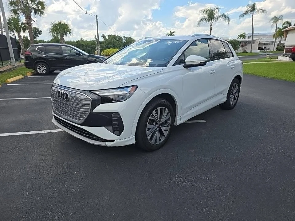 Certified Used 2024 White Audi Premium image 2
