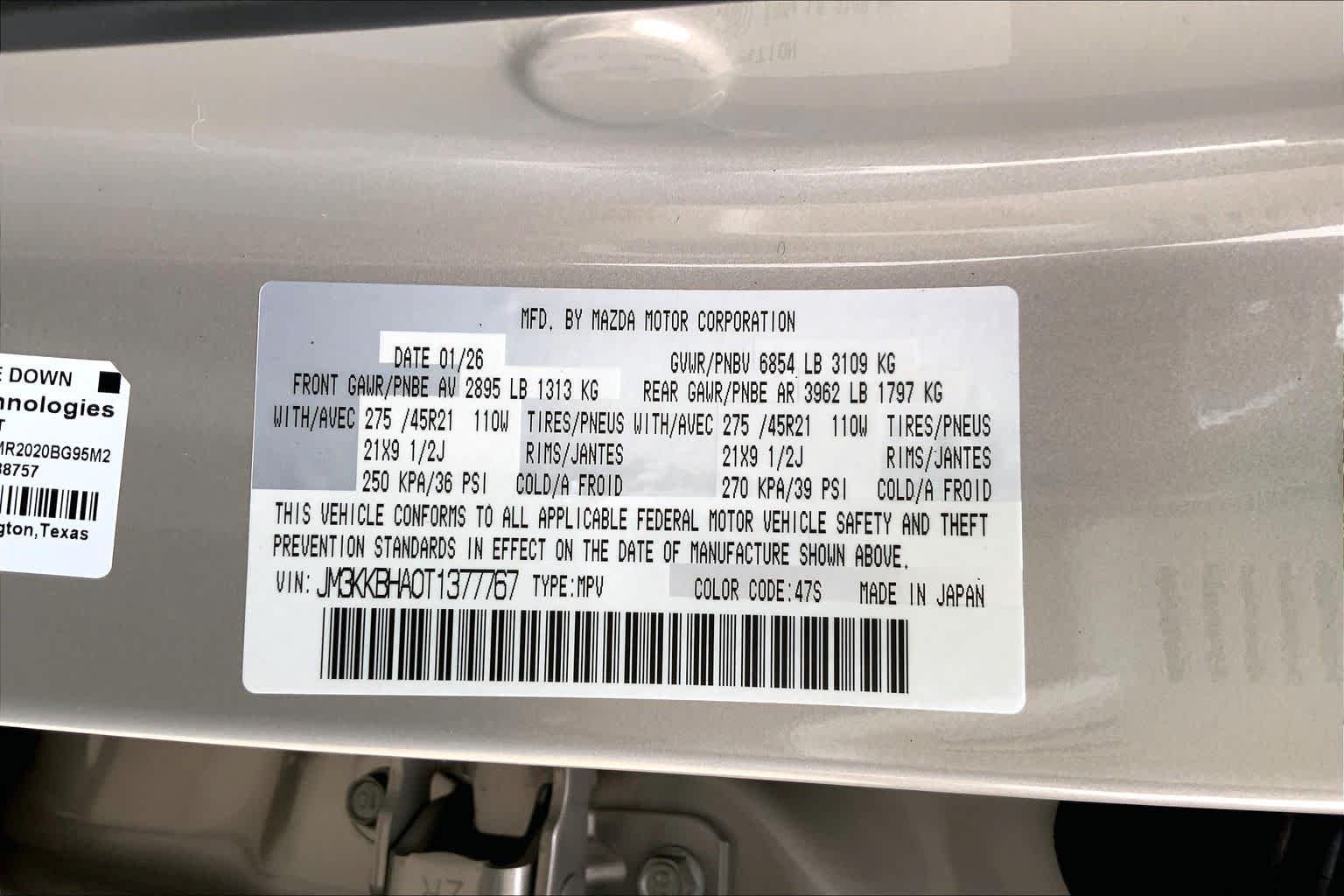 New 2026 Platinum Quartz Metallic Mazda Preferred AWD image 21