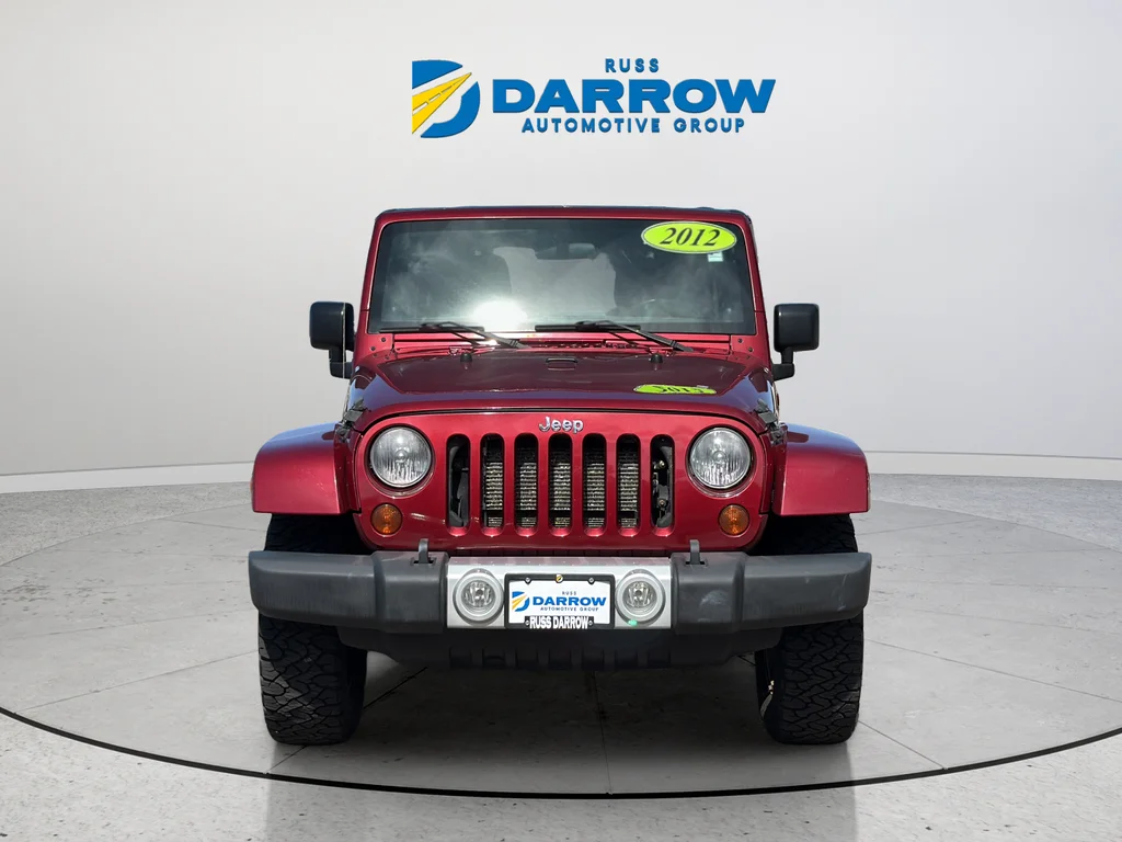 Used 2012 Red Jeep Unlimited Sahara image 8