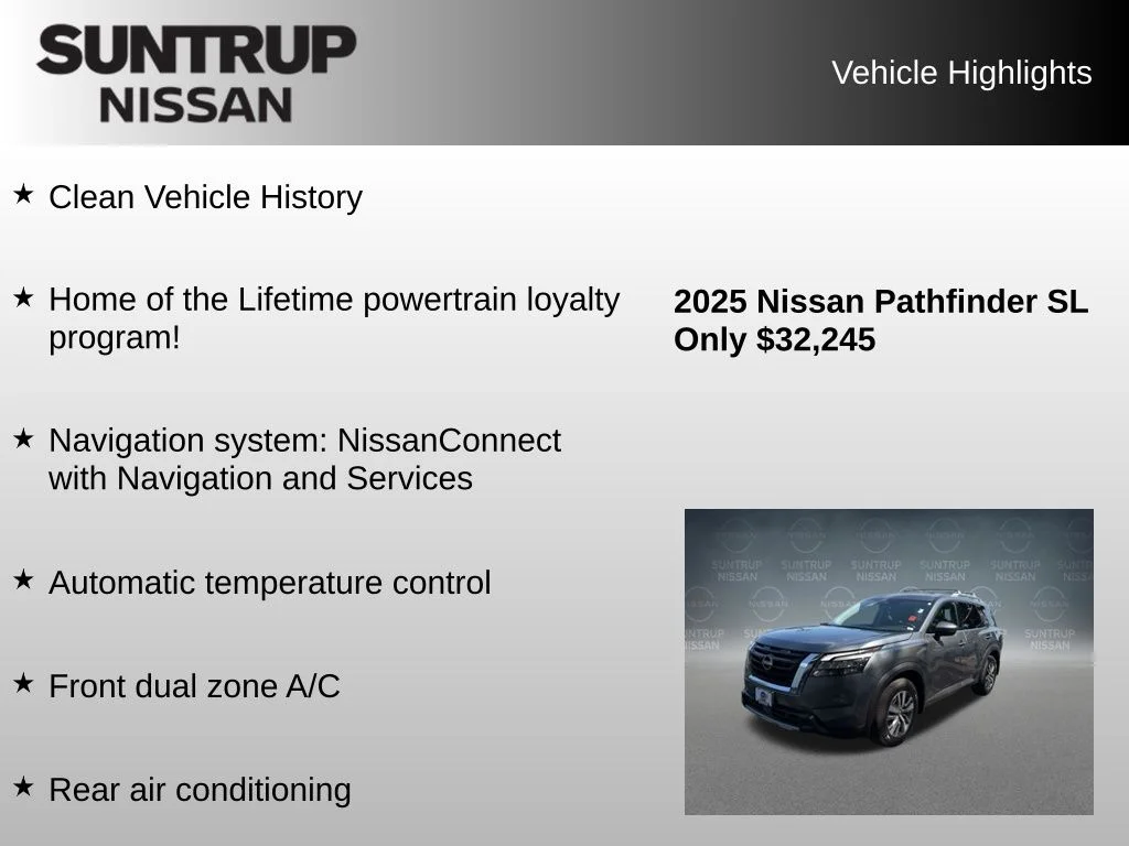 Used 2025 Gray Nissan SL image 8