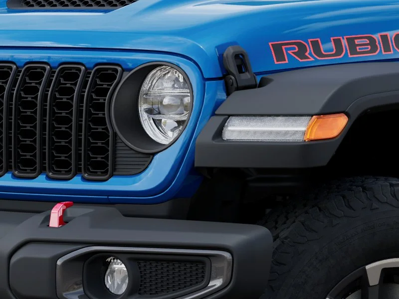 New 2026 Hydro Blue Pearl-Coat Exterior Paint Jeep Rubicon image 51