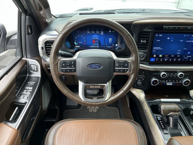 Used 2024 Star White Metallic Tri-Coat Ford King Ranch image 18