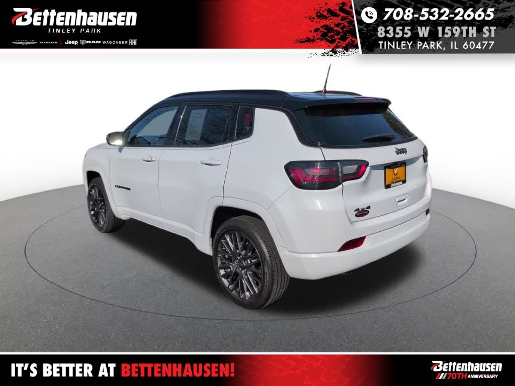 Certified Used 2023 Bright White Clearcoat Jeep High Altitude image 10
