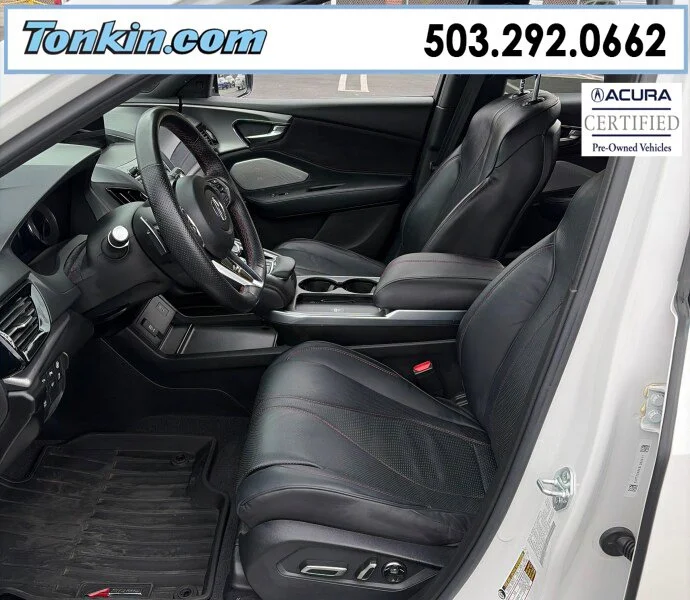 Certified Used 2025 Platinum White Pearl Acura A-Spec Advance Package SH-AWD image 6