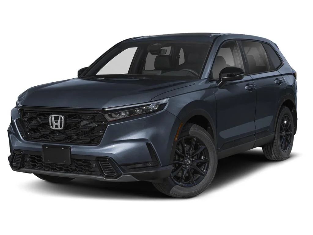 New 2026 Meteoroid Gray Metallic Honda EX-L HYBRID Comfort and efficiency — beautifully c image 1