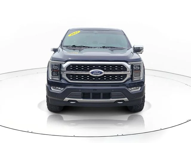 Used 2022 Blue Ford Platinum image 2