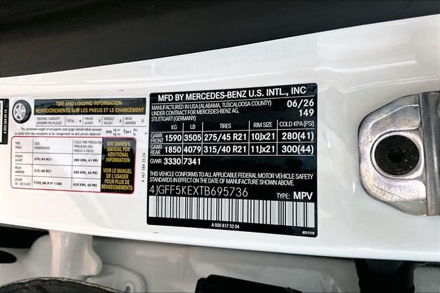 New 2026 Polar White Mercedes-Benz GLS 450 image 26