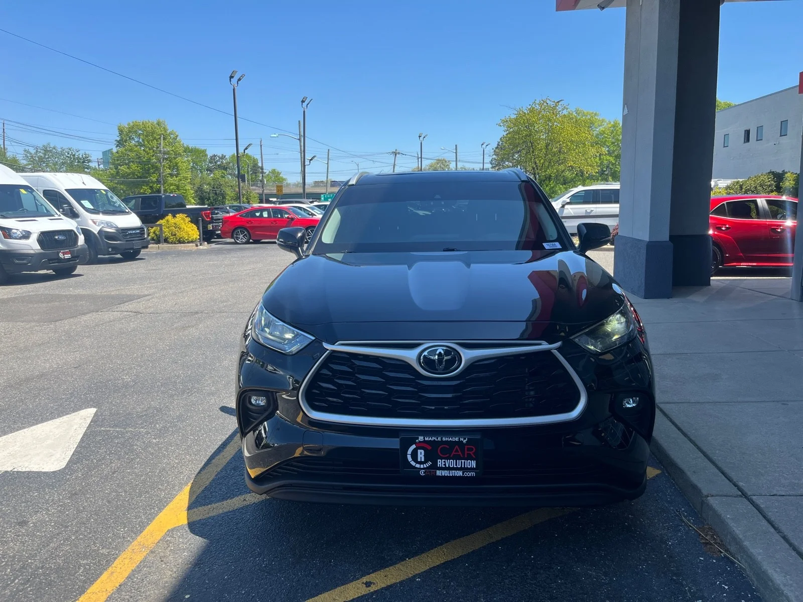 Used 2024 Midnight Black Metallic Toyota XLE AWD image 3