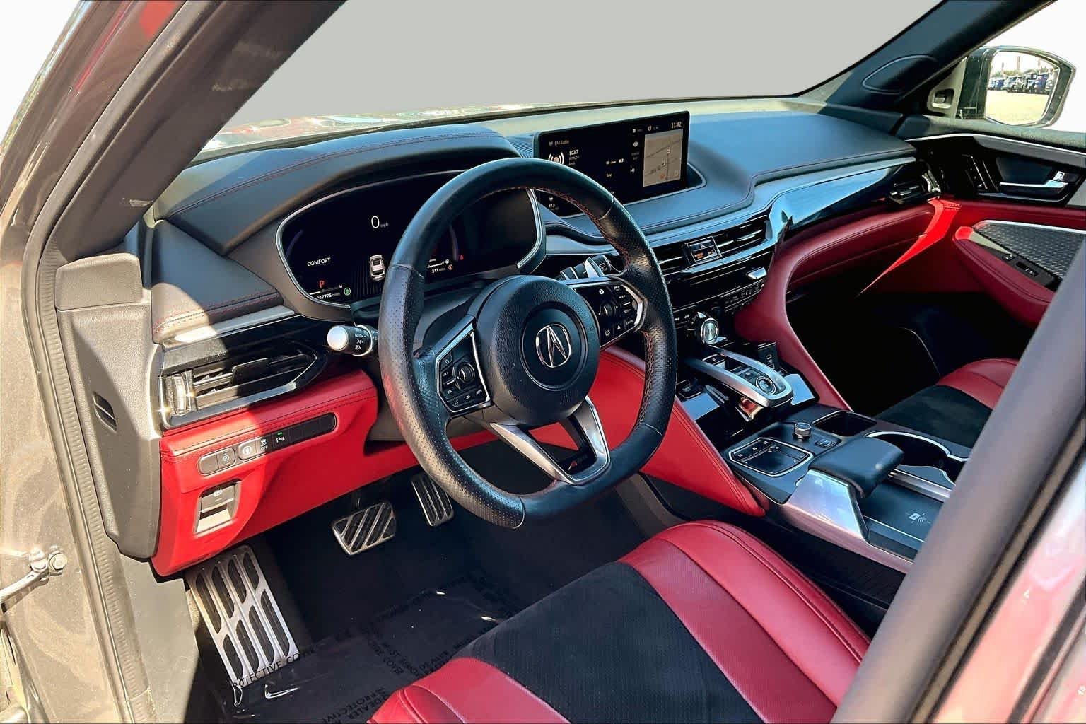 Used 2023 Liquid Carbon Metallic Acura w/A-Spec Package image 18