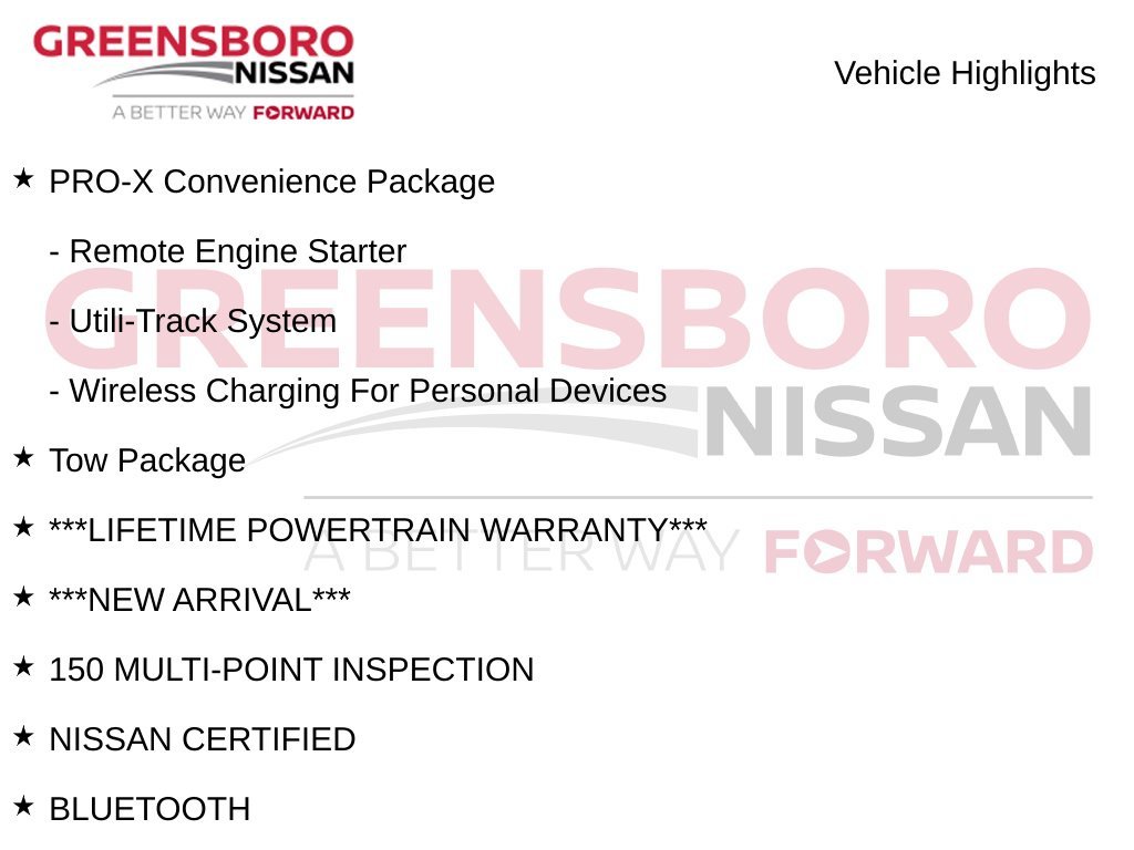 Used 2026 White Nissan PRO-X image 3