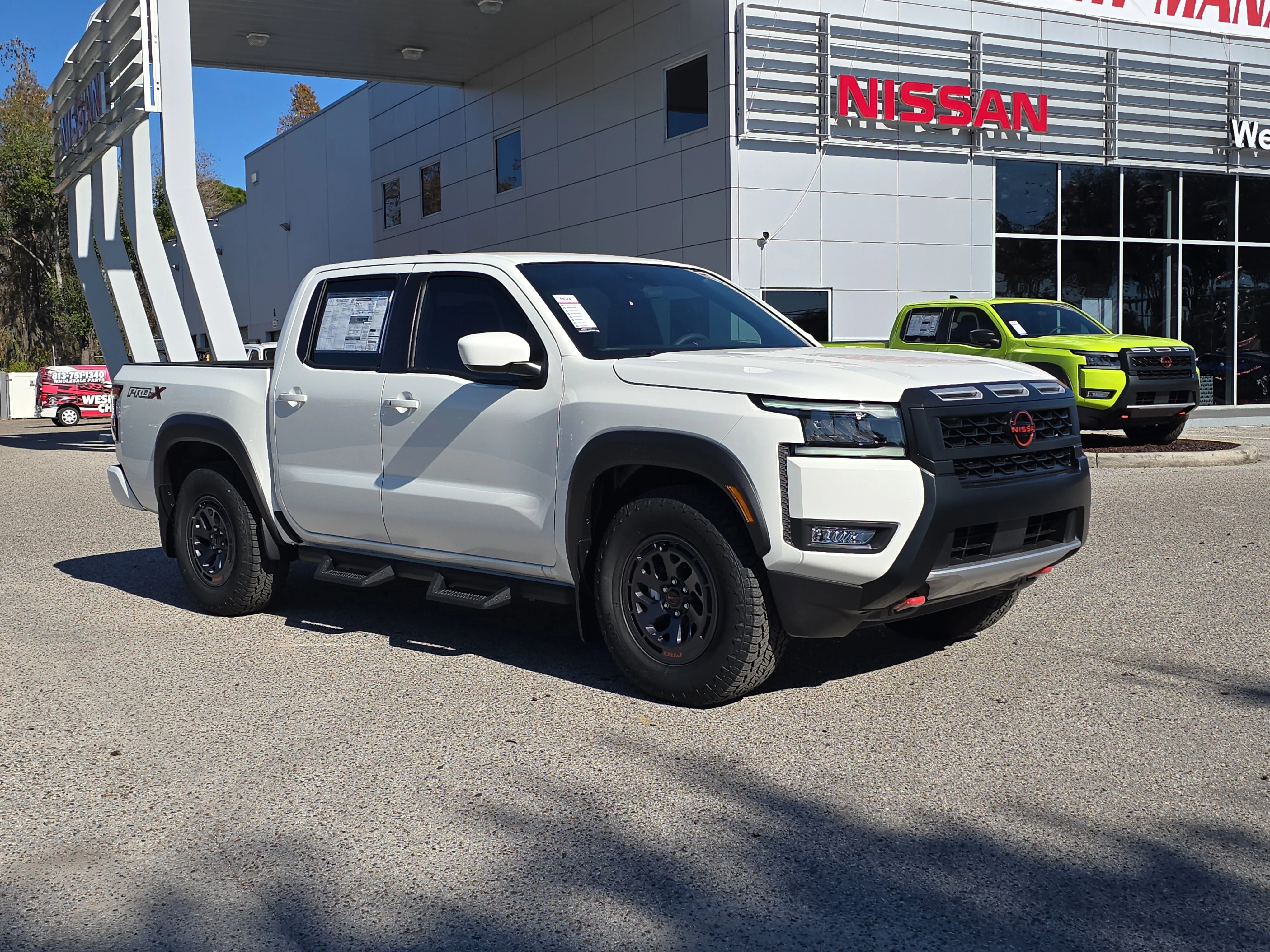 New 2026 Glacier White Nissan Crew Cab PRO-X® image 2