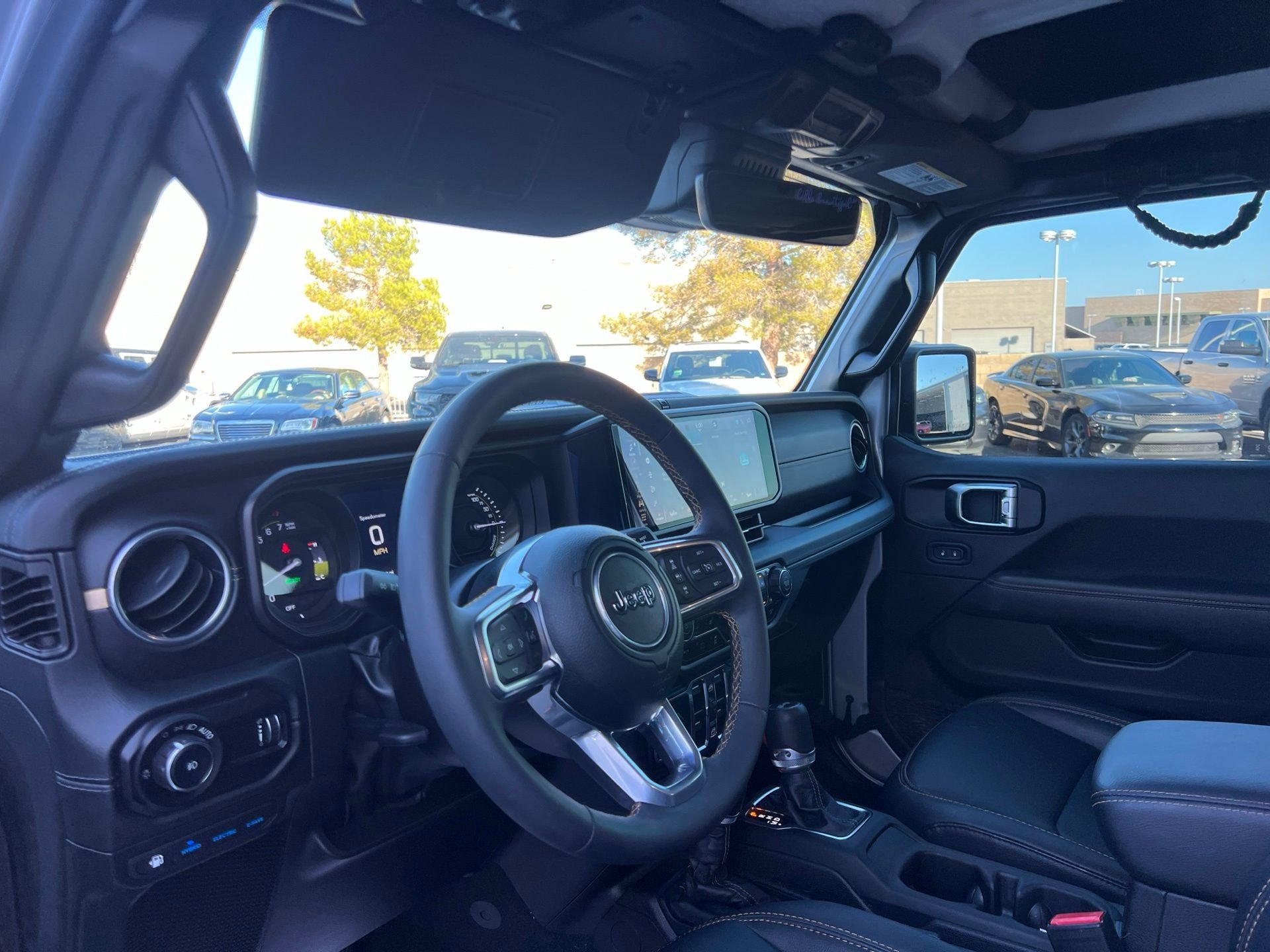 Used 2024 Silver Jeep Sahara 4xe image 30