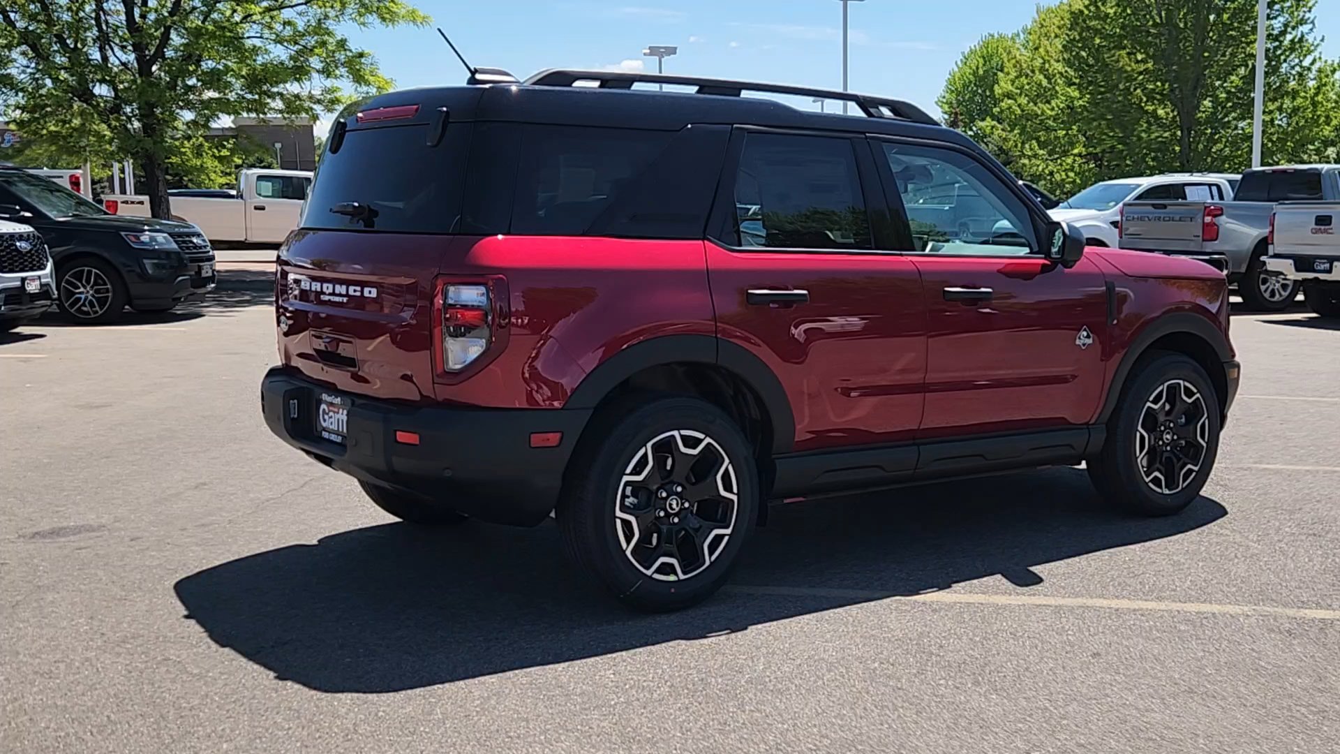 New 2026 Ruby Red Metallic Tinted Clearcoat Ford Outer Banks image 13