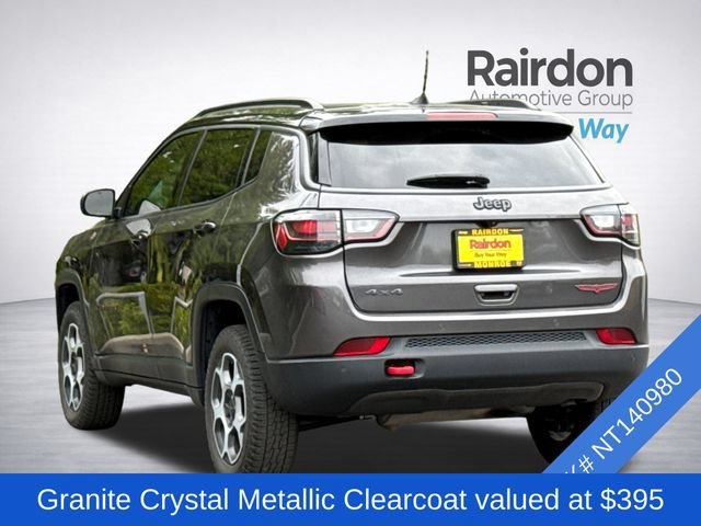 Used 2022 Granite Crystal Metallic Clearcoat Jeep Trailhawk image 4