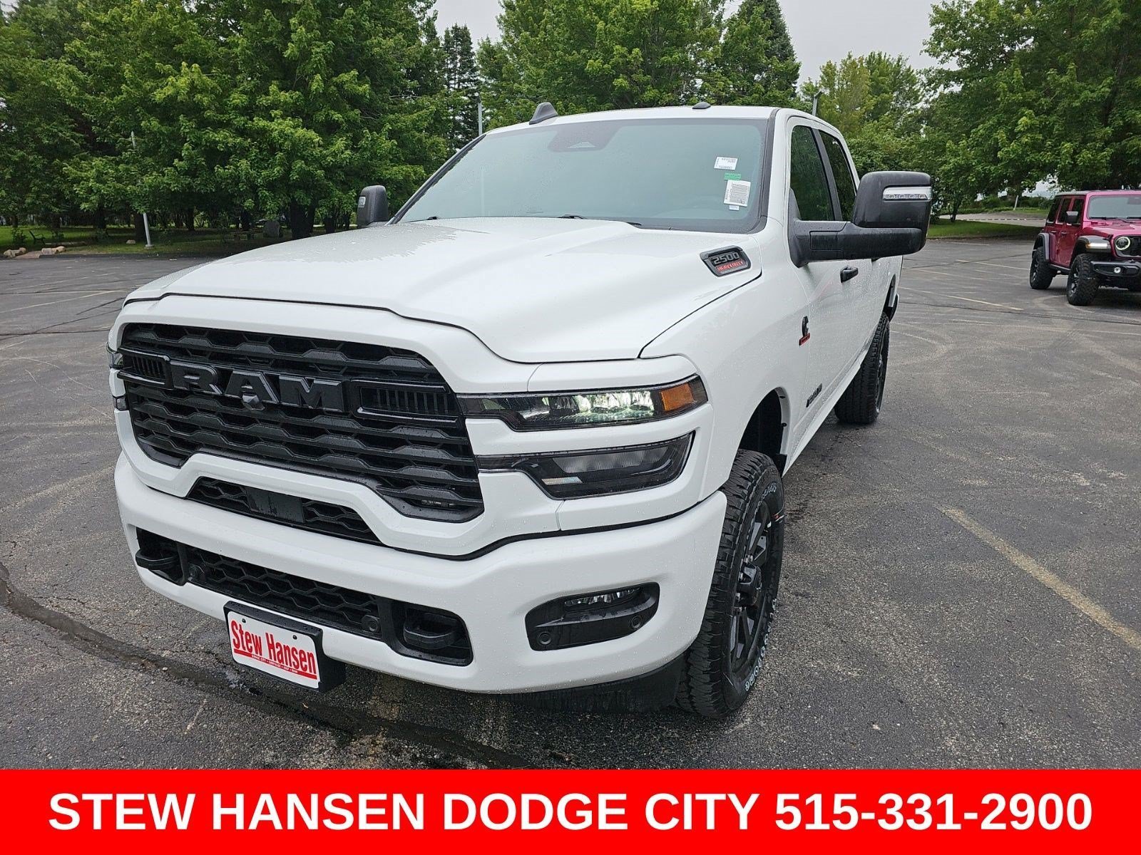 New 2026 Bright White Clearcoat Ram Big Horn image 1