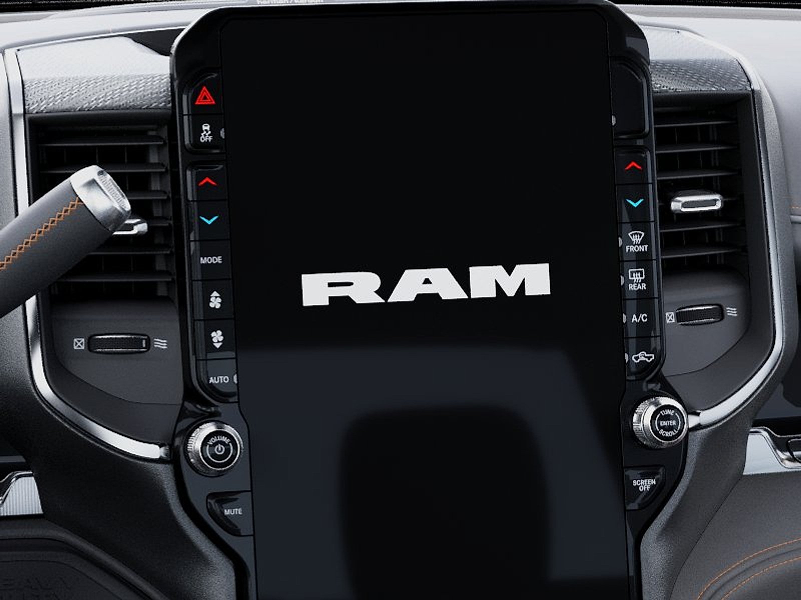 New 2026 Ceramic Gray Clearcoat RAM Power Wagon Crew Cab 4x4 6