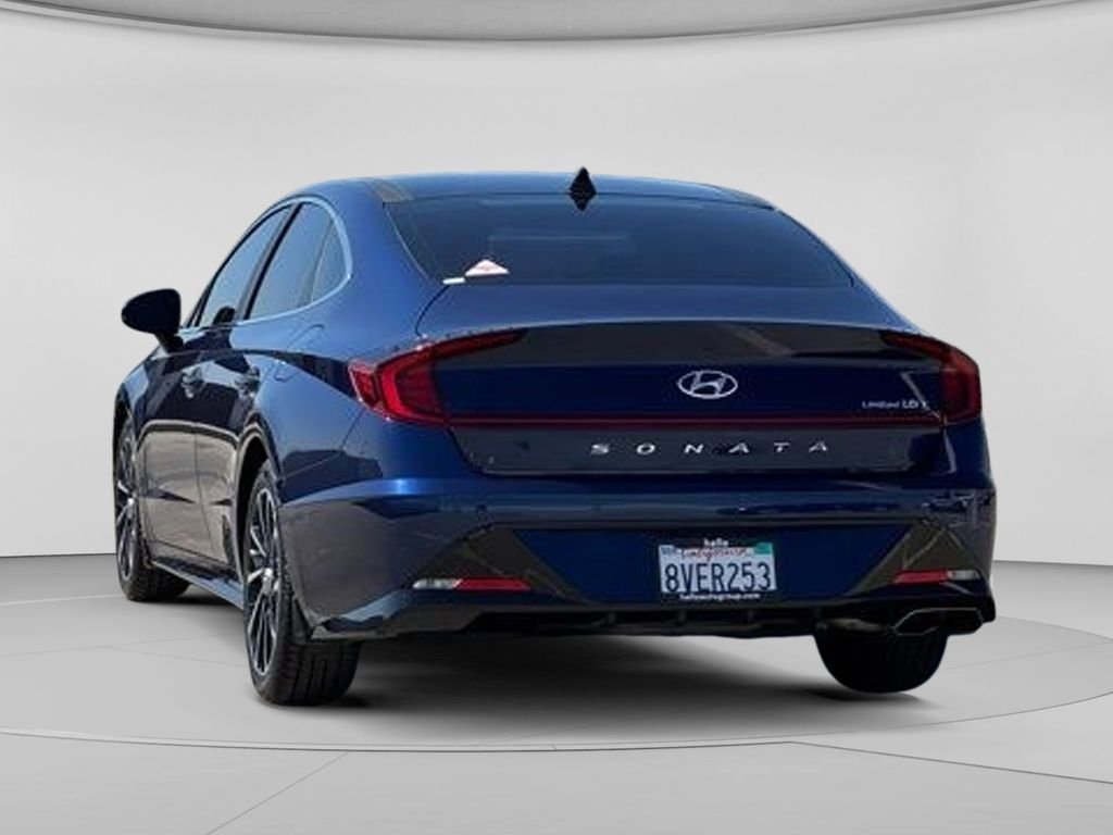 Used 2021 Stormy Blue Hyundai Limited image 35