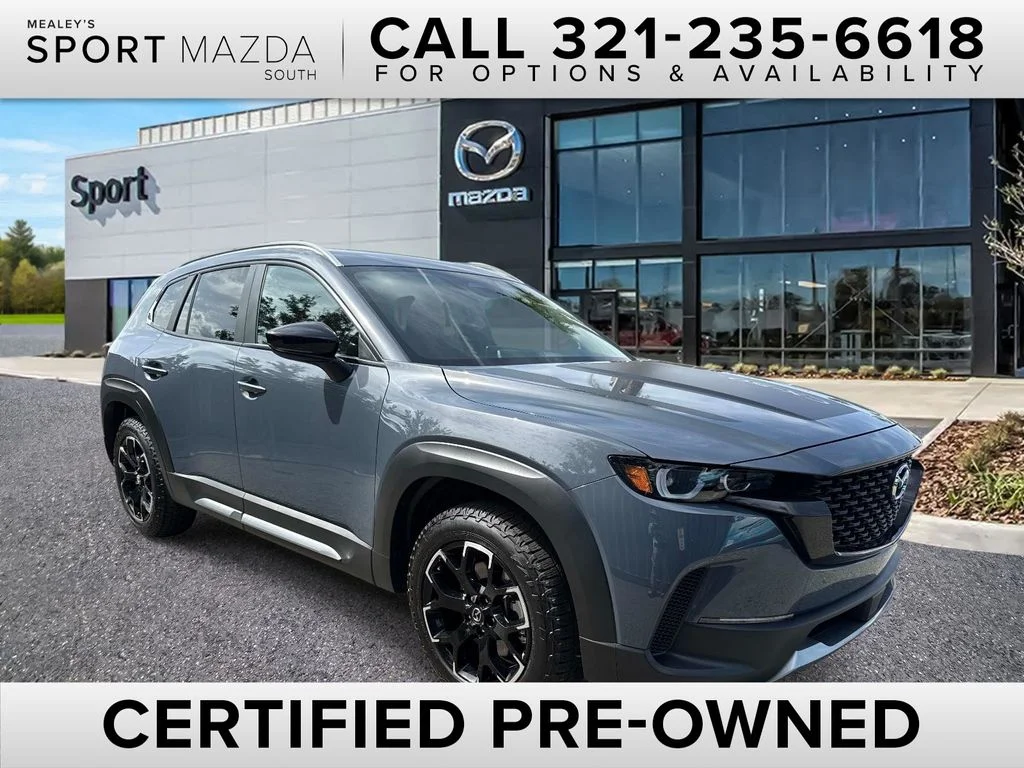 Certified Used 2025 Gray Mazda 2.5 Turbo Meridian Edition image 1