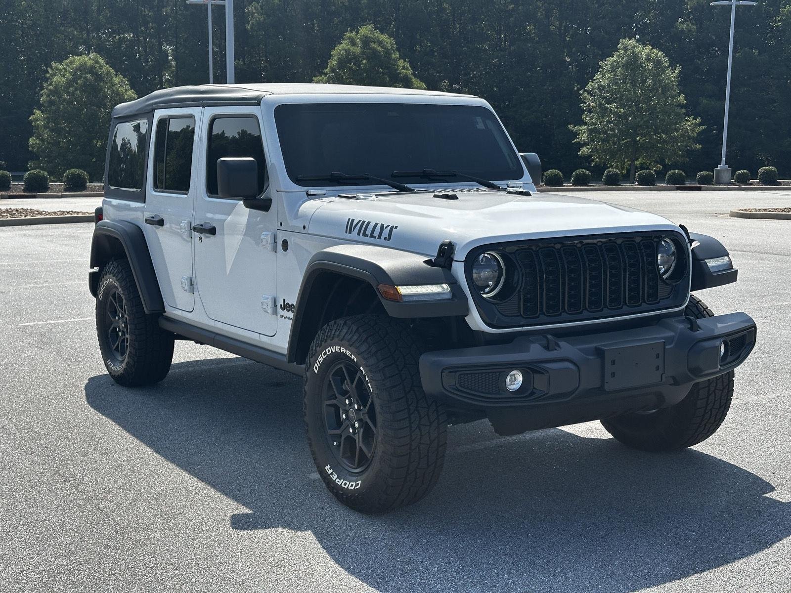 Used 2026 Bright White Clearcoat Jeep Willys image 3