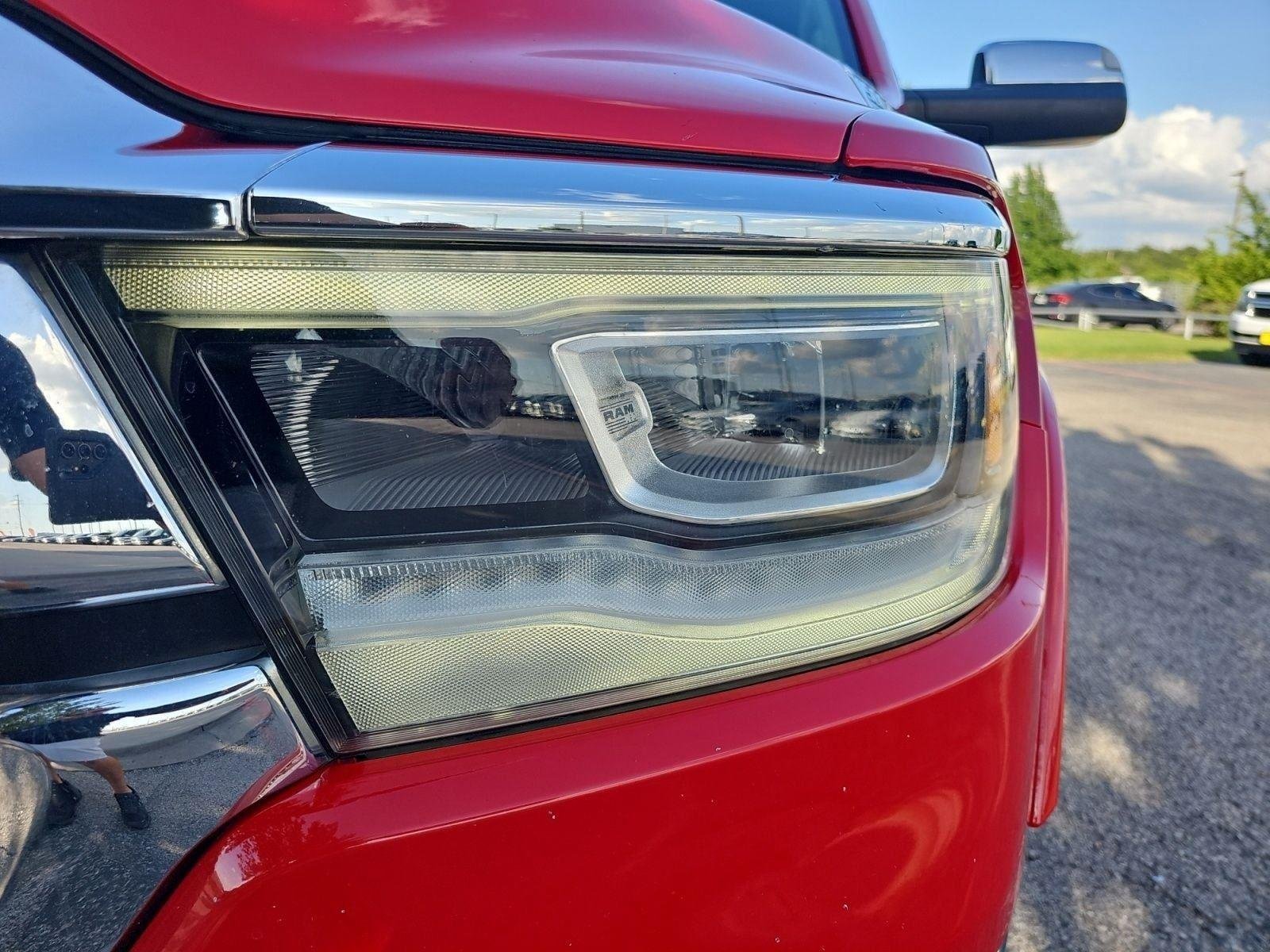 Used 2019 Flame Red Clearcoat Ram Laramie image 10