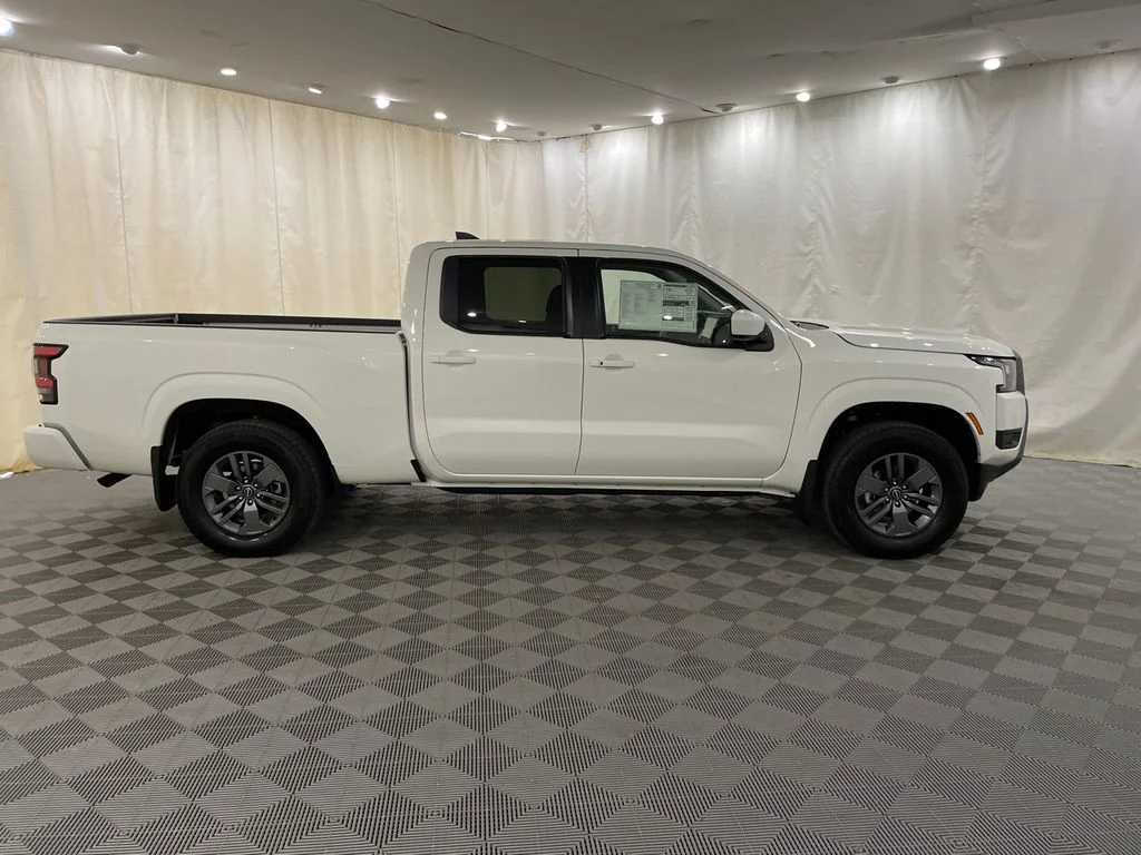 New 2026 Glacier White Nissan Crew Cab SV Long Bed image 4