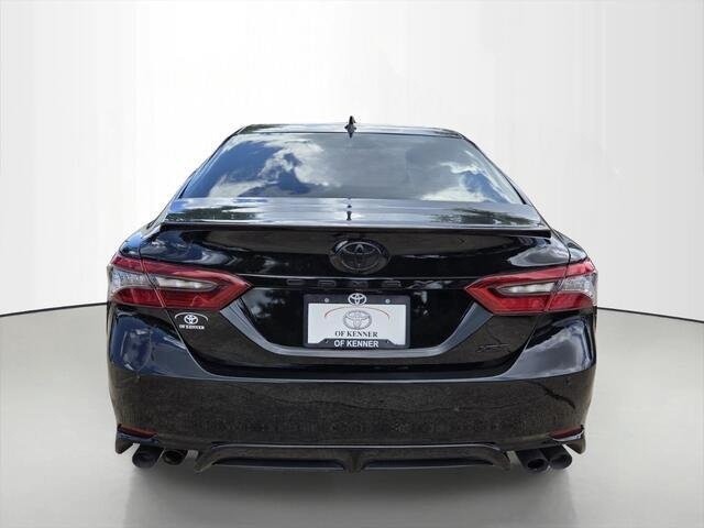 Used 2024 Midnight Black Metallic TOYOTA XSE V6 image 4
