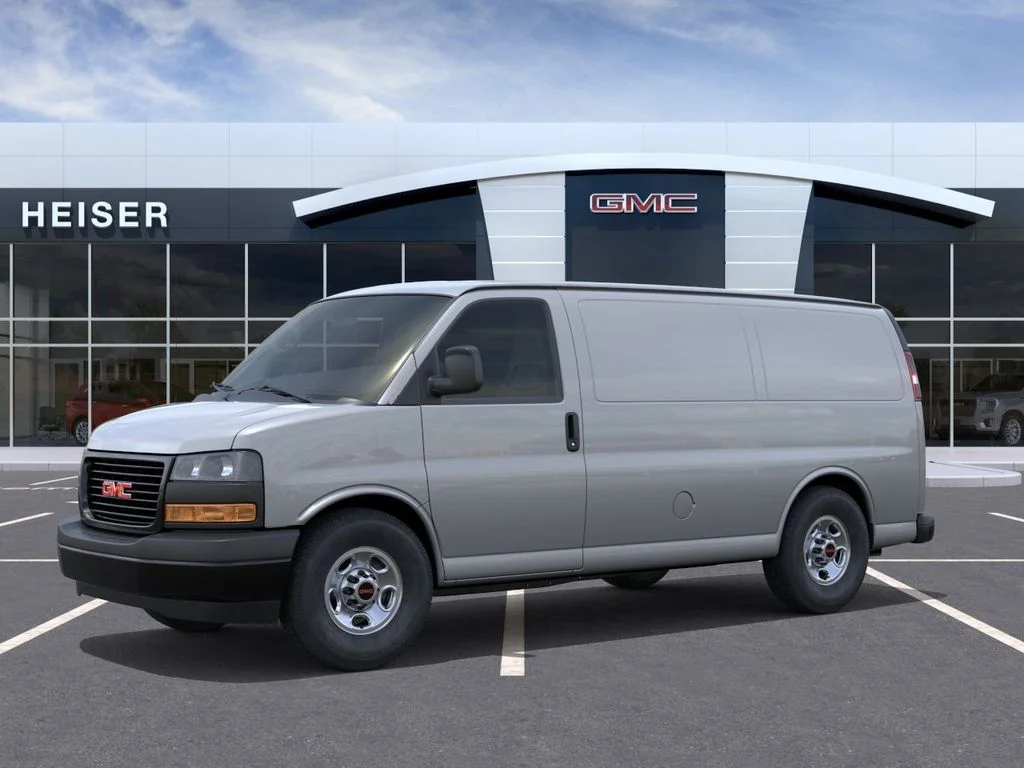 New 2026 Silver GMC Work Van image 2
