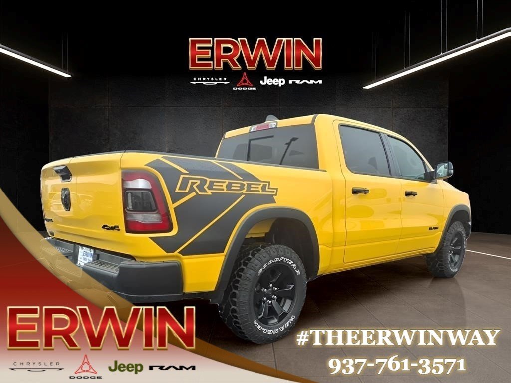 Certified Used 2023 Baja Yellow Clear Coat RAM Rebel image 3