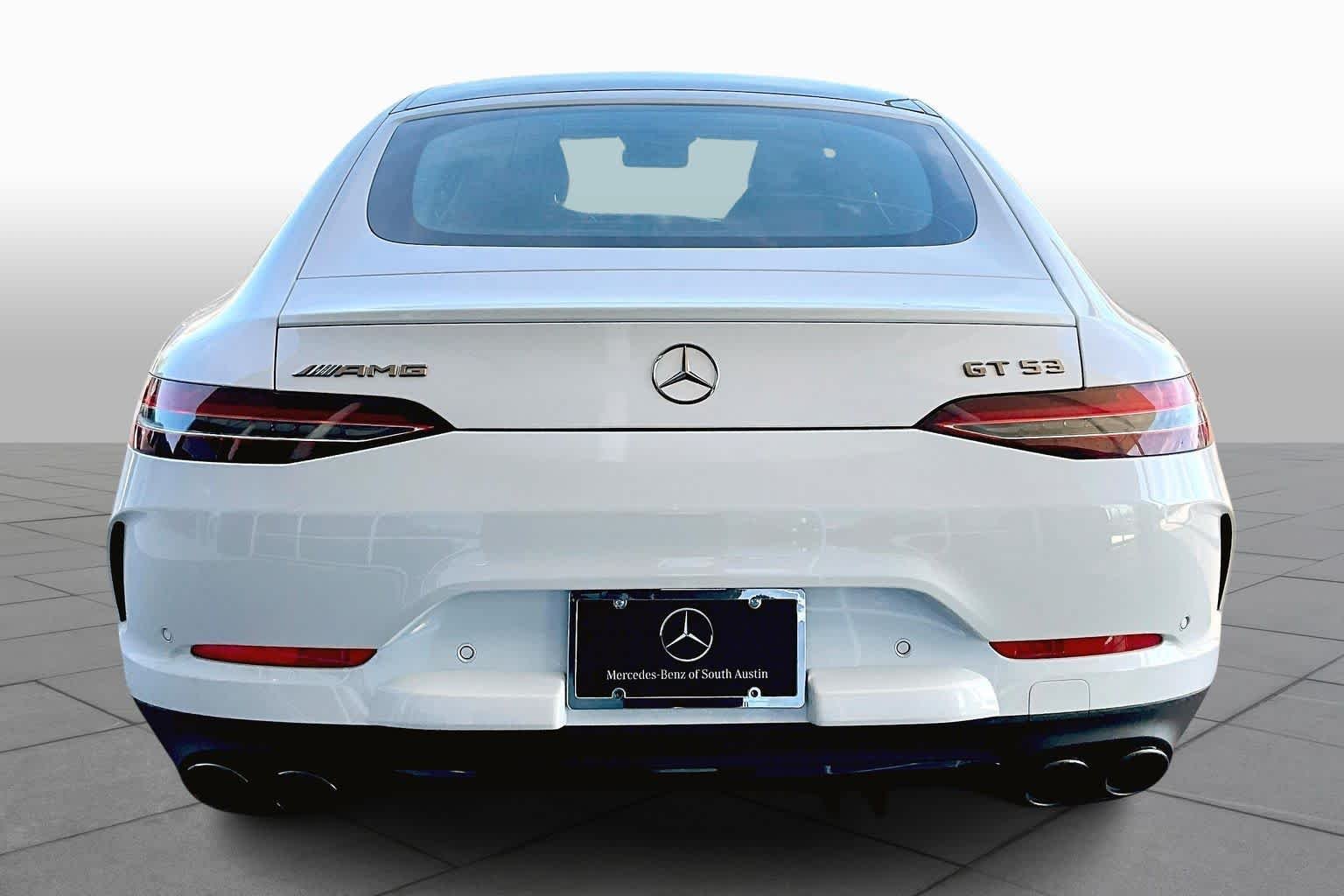 New 2026 MANUFAKTUR Moonlight White Metallic Mercedes-Benz AMG® GT 53 image 4