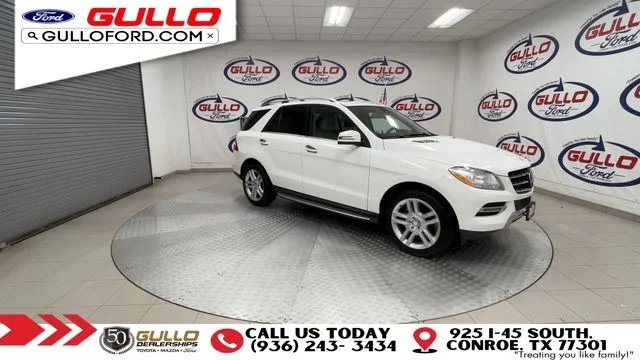 Used 2014 Mercedes-Benz M-Class ML350 with VIN 4JGDA5JB0EA288871 for sale in Conroe, TX