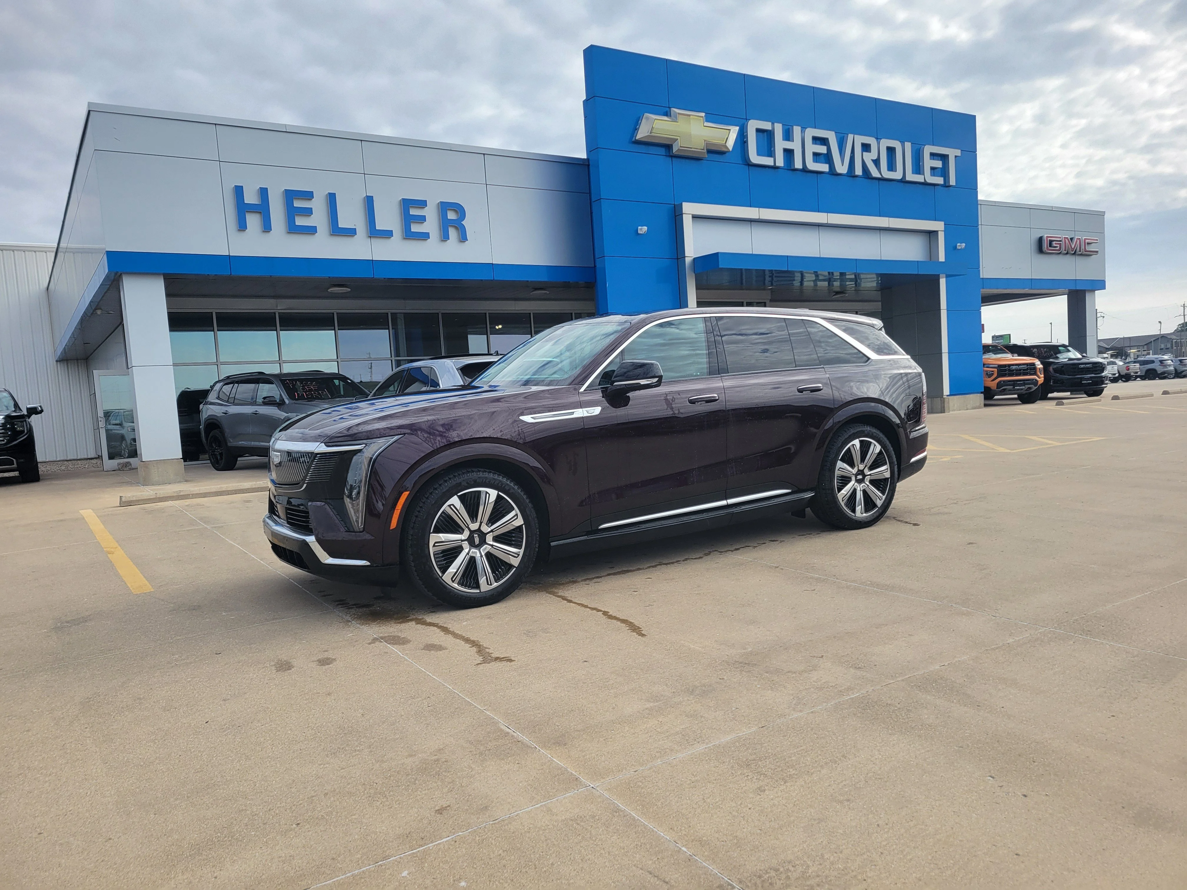 Used 2025 Black Cherry Tintcoat Cadillac Luxury 2 image 3