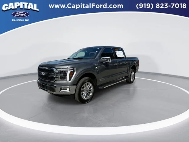 Used 2024 Gray Ford Lariat image 4