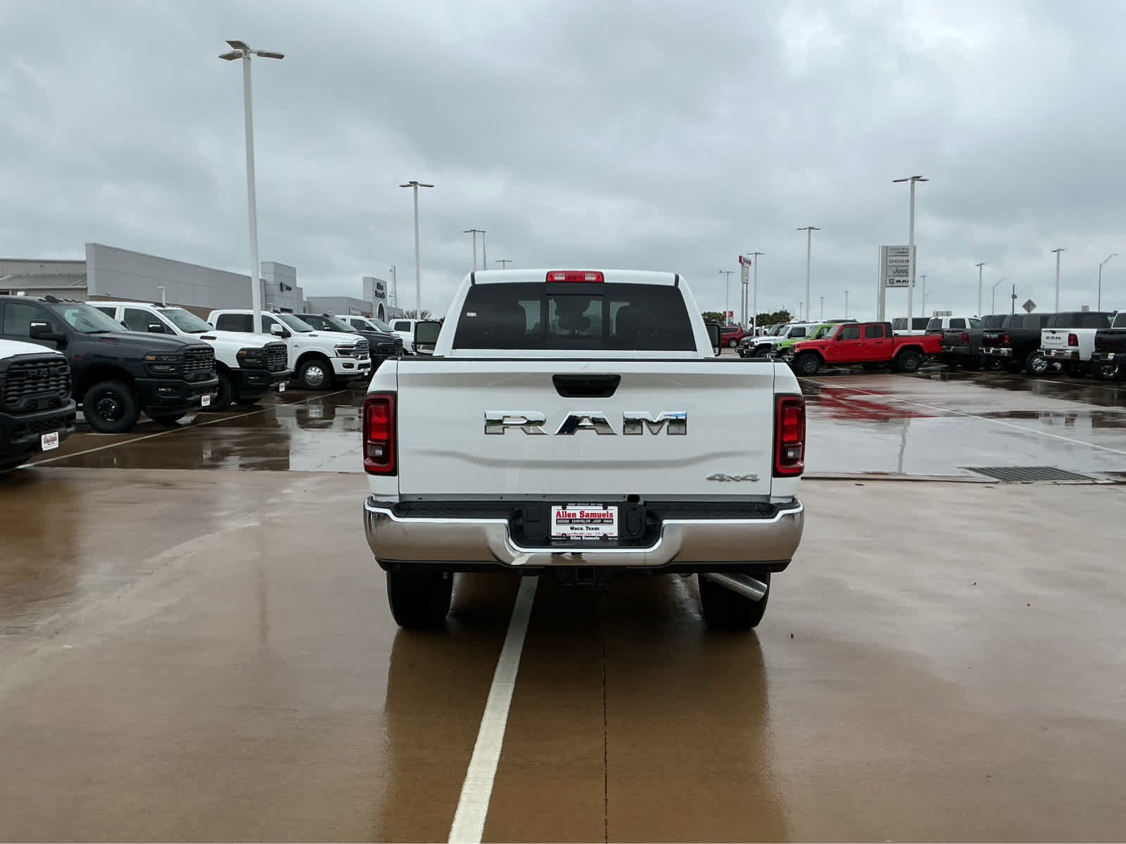 New 2026 Bright White Clearcoat Ram Tradesman image 8