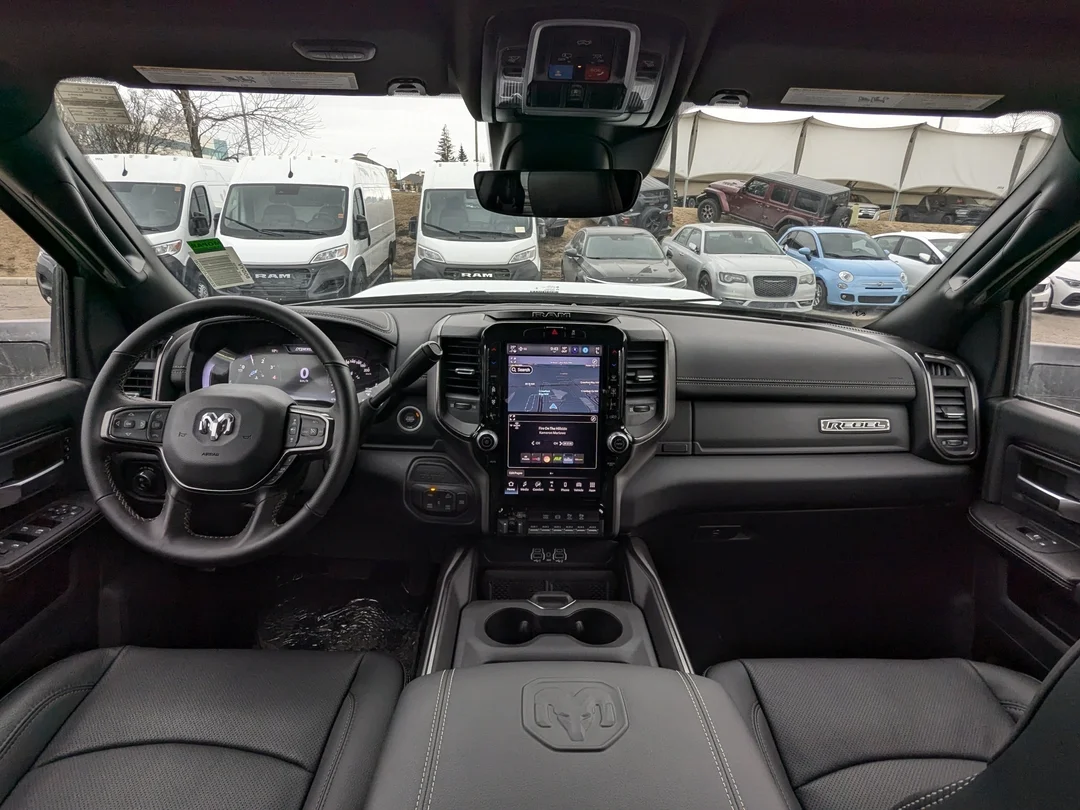 New 2026 White RAM Rebel - - 4x4 - 6.7L Cummins HO Diesel - Level 1 Grp - 5th Wheel Tow Grp & More! image 28