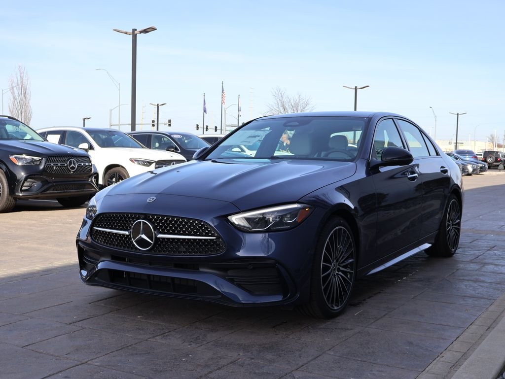 New 2026 Twilight Blue Metallic Mercedes-Benz C 300 image 3
