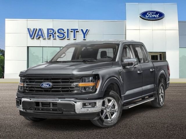 Certified Used 2024 Atlas Blue Metallic Ford XLT image 1