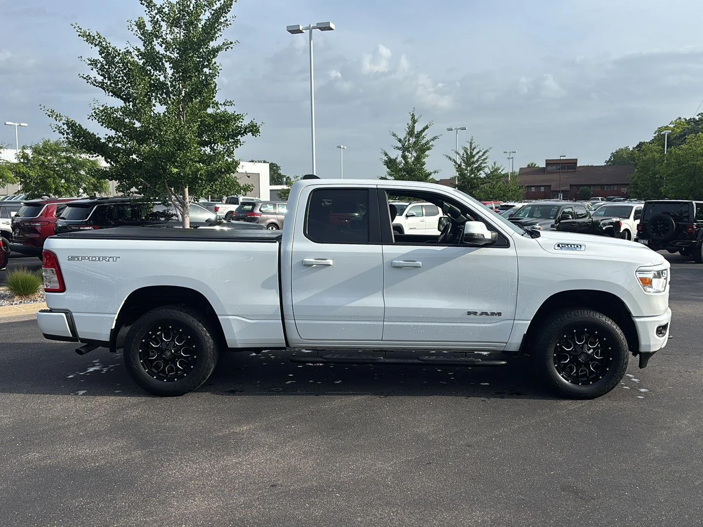 Used 2023 Bright White Clearcoat Ram Big Horn image 9