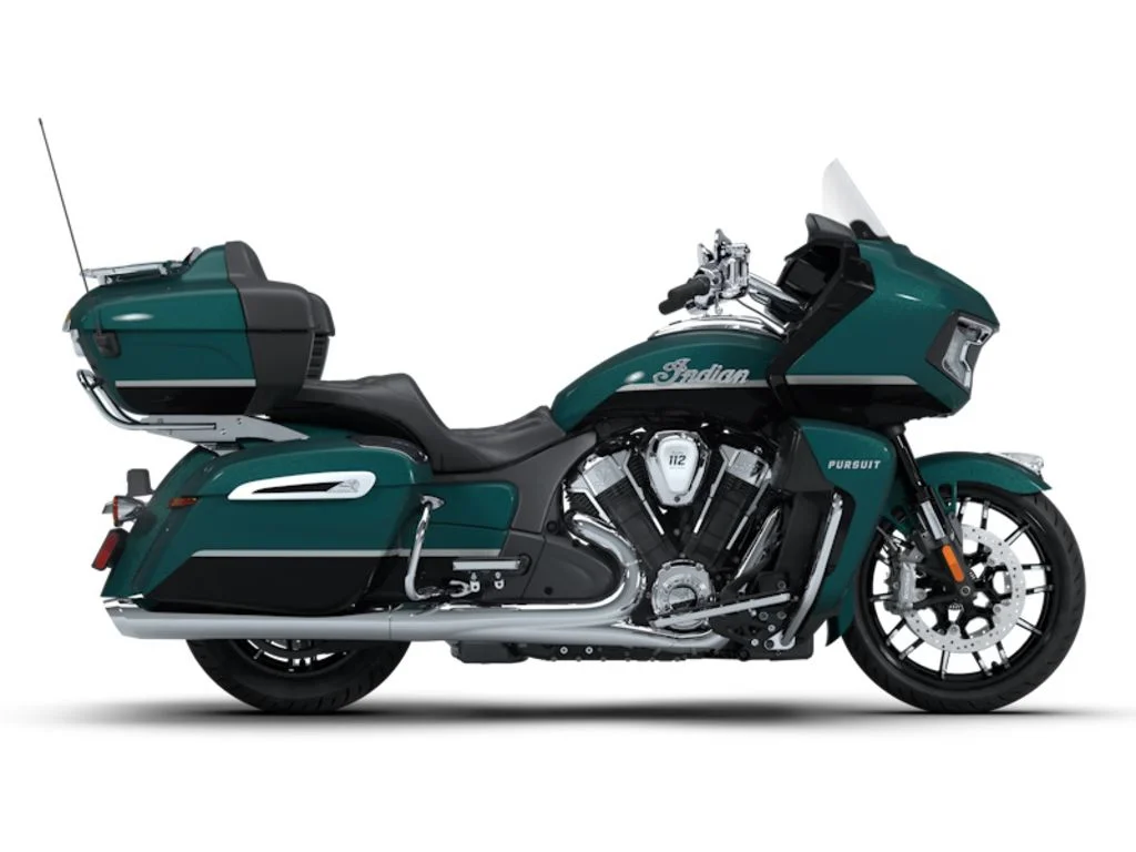 New 2026 Cascade Green with Black Metallic Indian Motorcycle  image 1