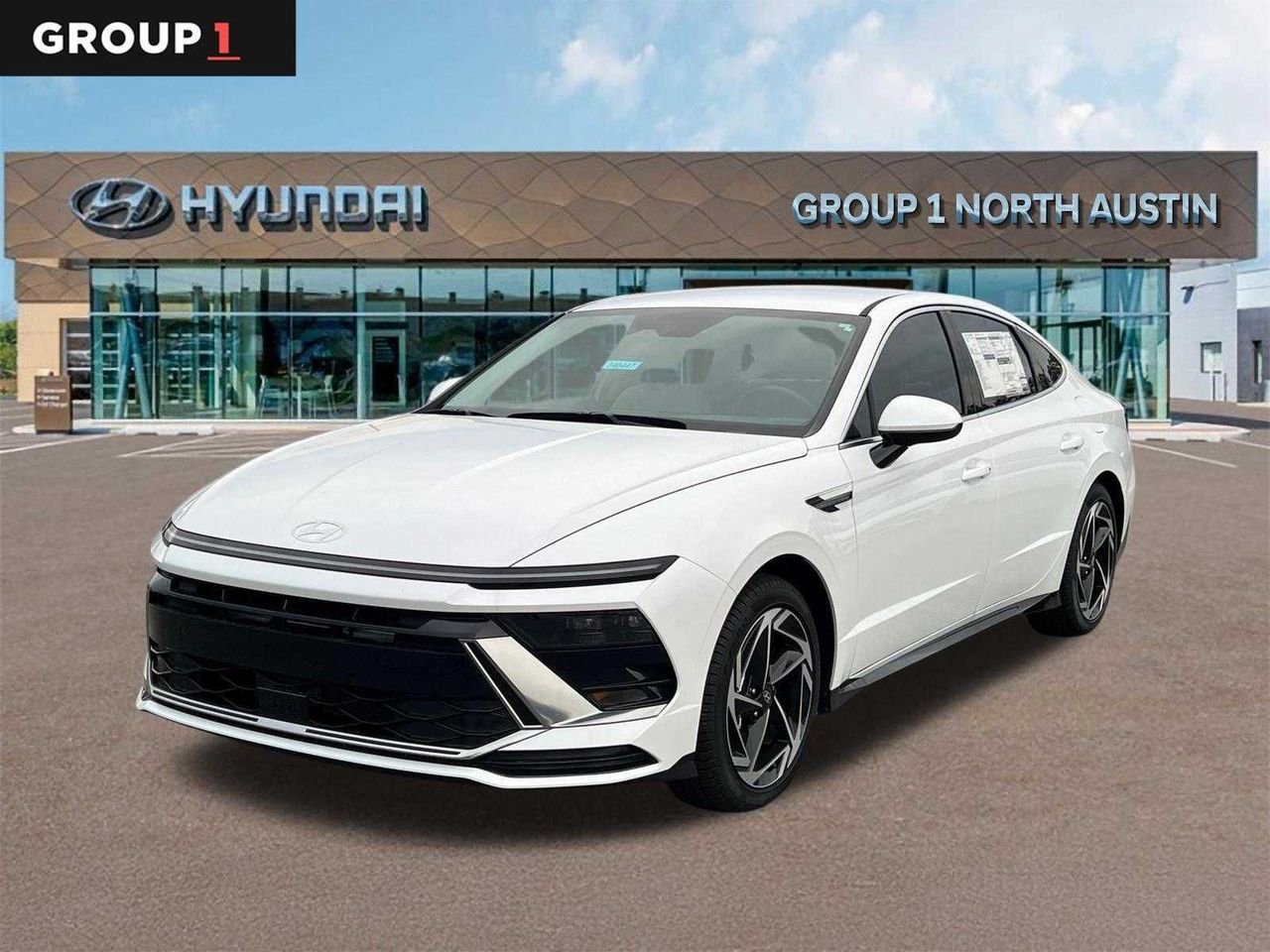 New 2026 Serenity White Hyundai SEL Sport image 1