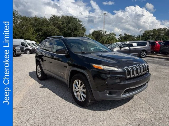 Used 2016 Black Jeep Limited image 1