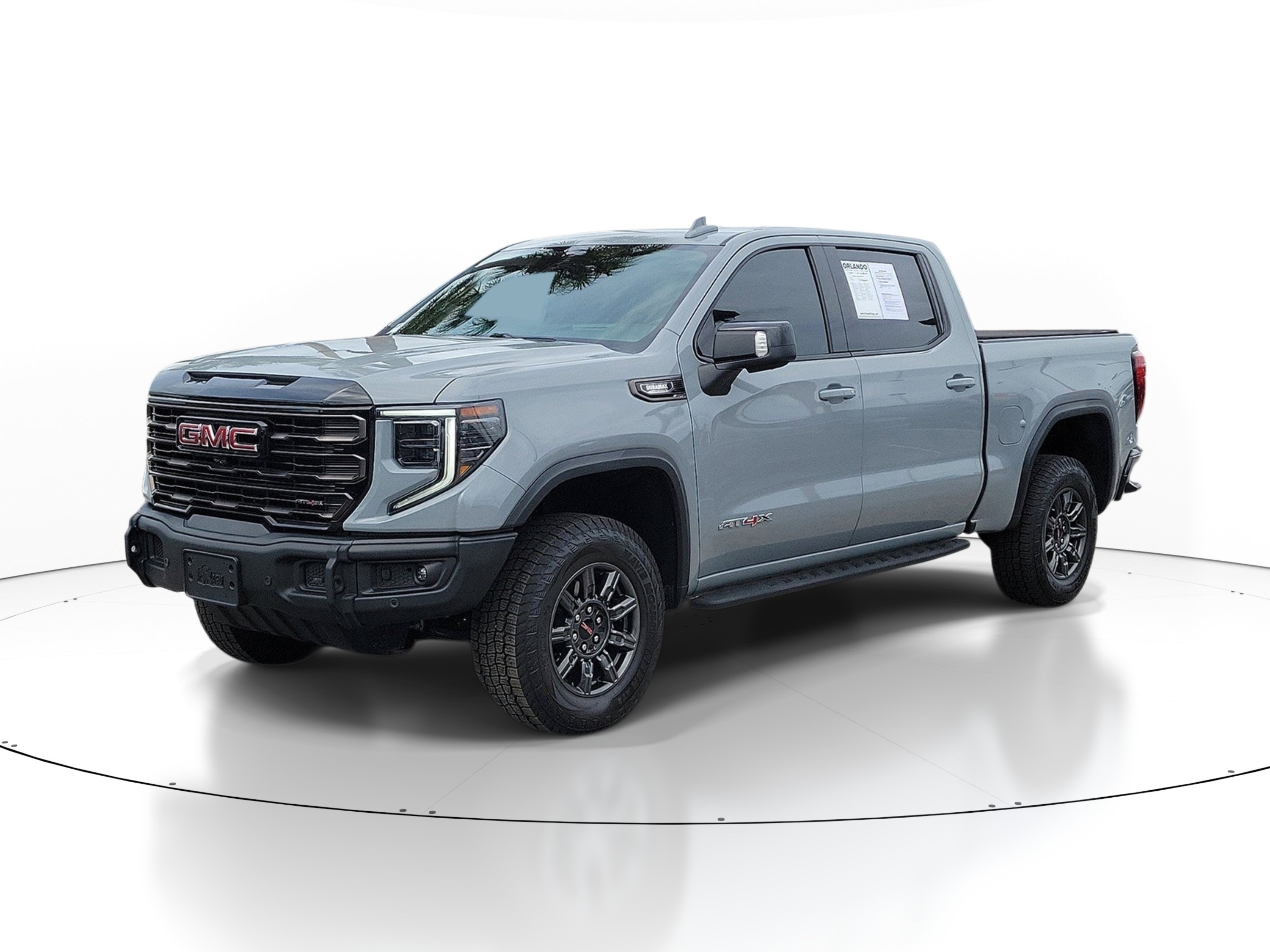 Used 2024 Thunderstorm Gray GMC AT4X image 3