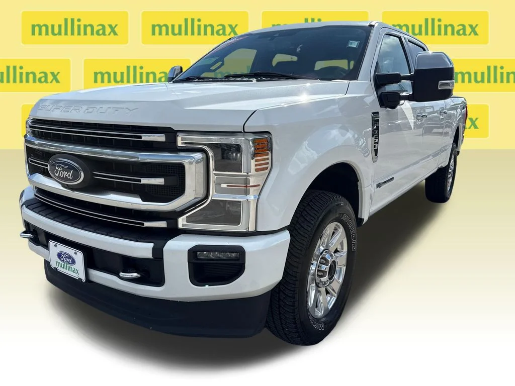 Used 2021 White Ford Platinum image 10