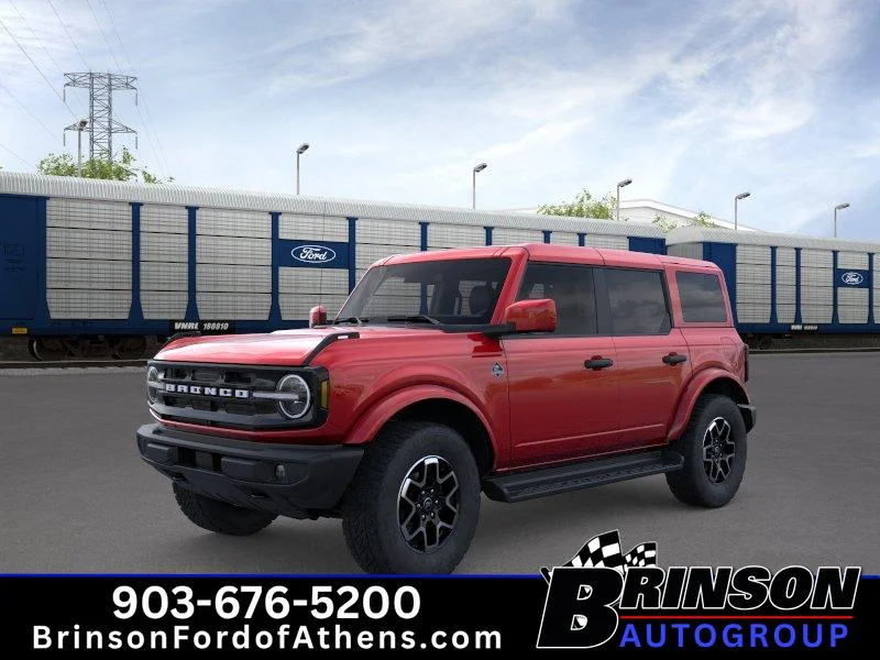 New 2026 Ruby Red Metallic Tinted Clearcoat Ford Outer Banks image 1