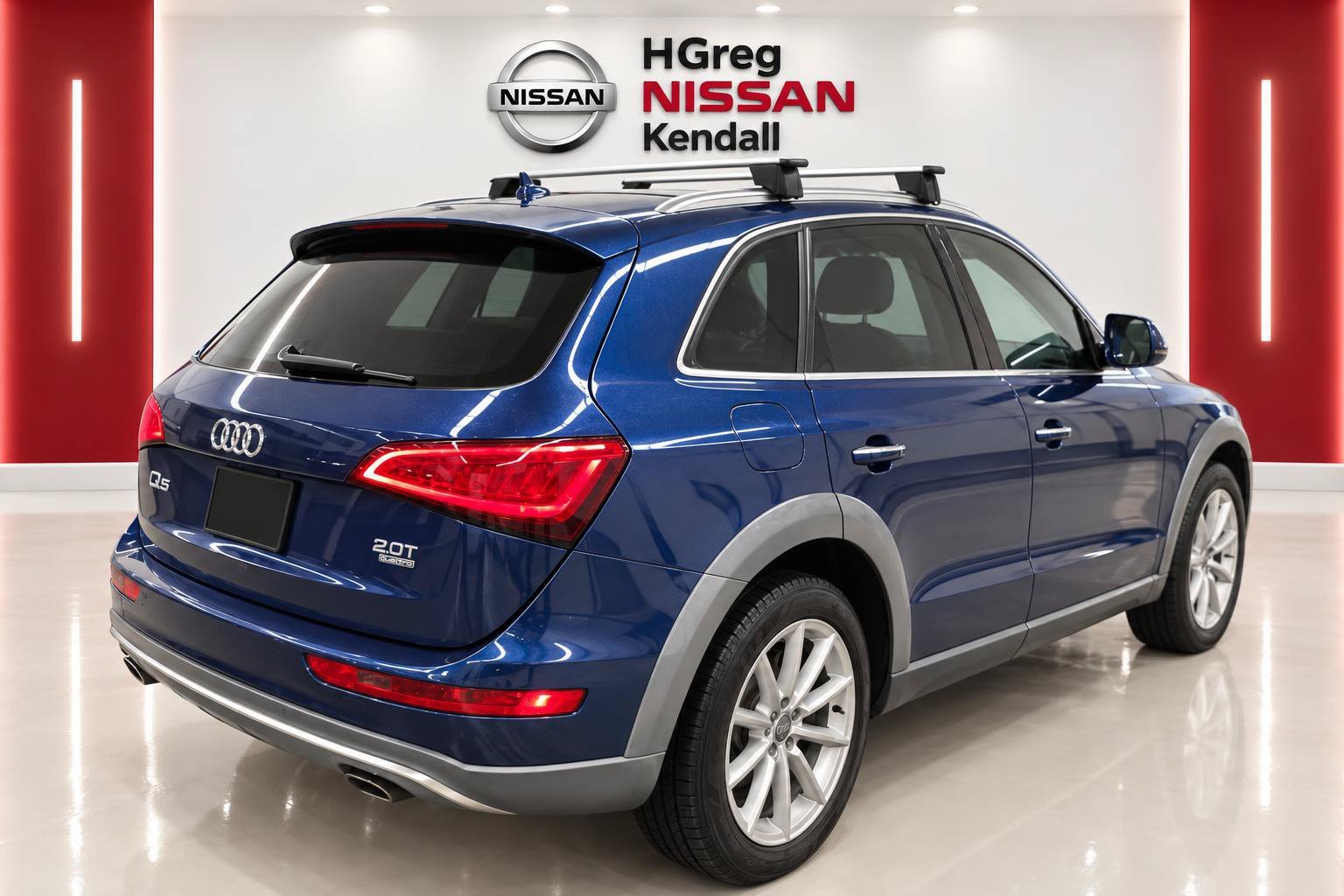 Used 2017 Blue Audi 2.0T Premium Plus image 4