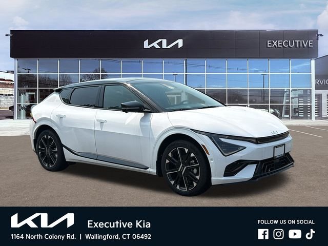 New 2026 Glacial White Pearl / Black Ro Kia GT-Line AWD image 2