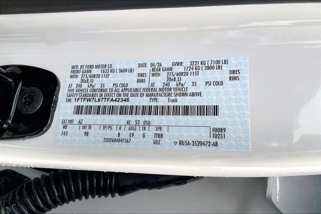 New 2026 White Ford Platinum image 13