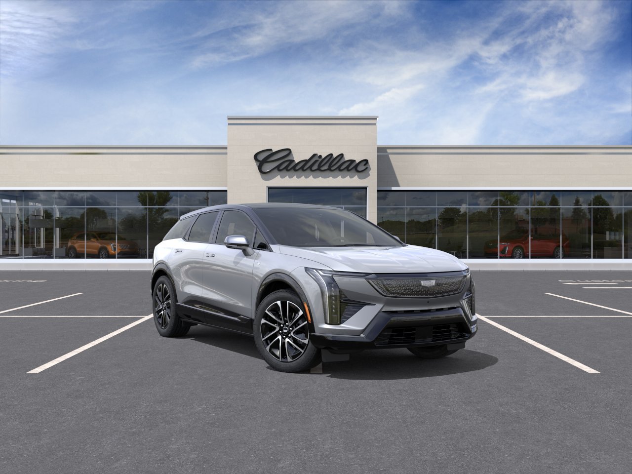 New 2026 Argent Silver Metallic Cadillac Sport image 1