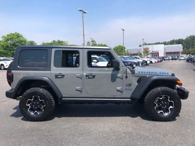 Used 2021 Sting-Gray Clearcoat Jeep Unlimited Rubicon 4xe image 2